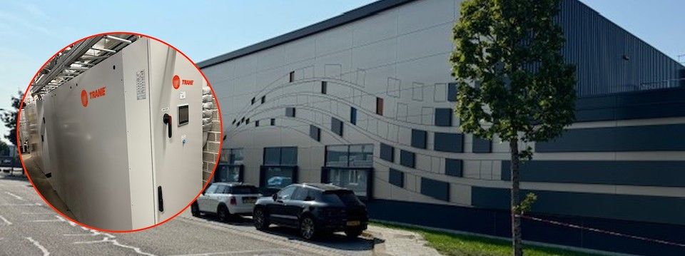 Trane Exergy heat pump powers high-temperature process heating for Rockwool