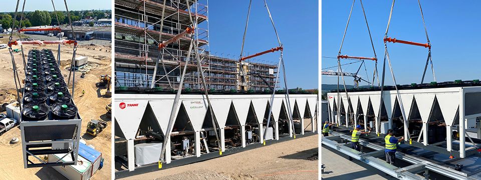 Η Trane βοηθά την EDEKA Minden-Hannover να αυξήσει την αποδοτικότητα και να μειώσει την παραγωγή θορύβου στο νέο κεντρικό κτίριο