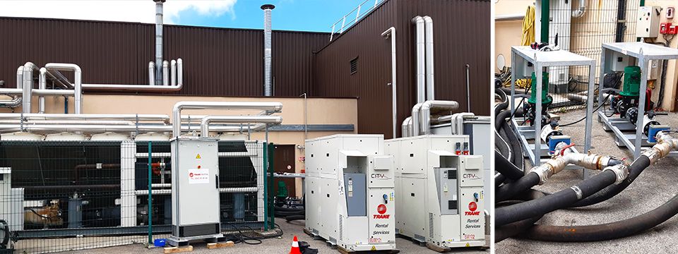 Leading French pasta manufacturer offsets boiler-heating with heat pumps and reduces heating costs by 68%