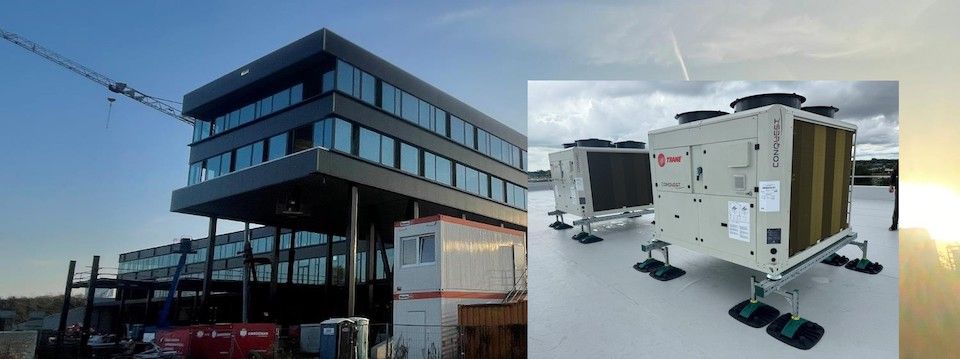 New Bosman headquarters showcase sustainable 4-pipe system with Trane CXAX heat pumps