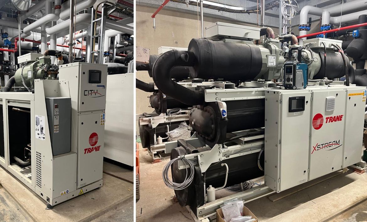 Leverancier van warmte en koude kiest Trane warmtepompen voor EDGE Lichthoven — een hoogst duurzaam nieuwbouwproject met WKO
