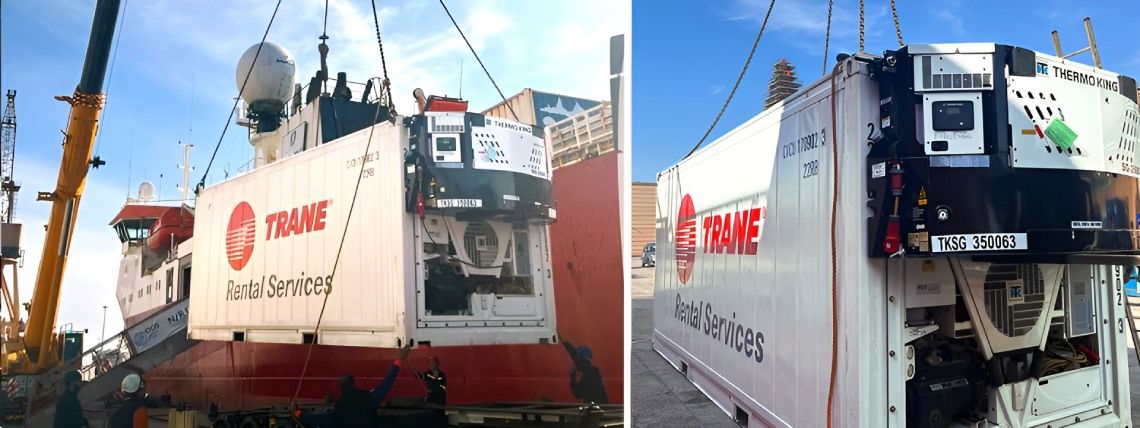 refrigerated container