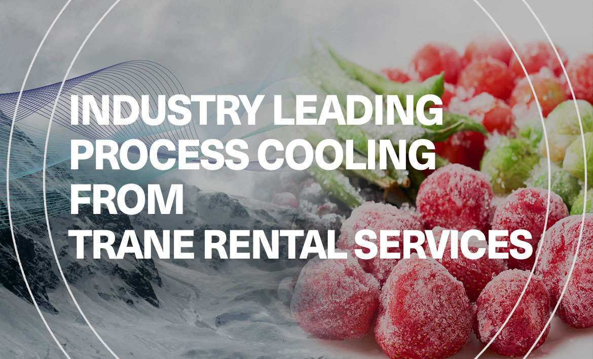 40°C'den +25°C'ye kadar: Trane Rental, endüstri lideri proses soğutma çözümleri sunar