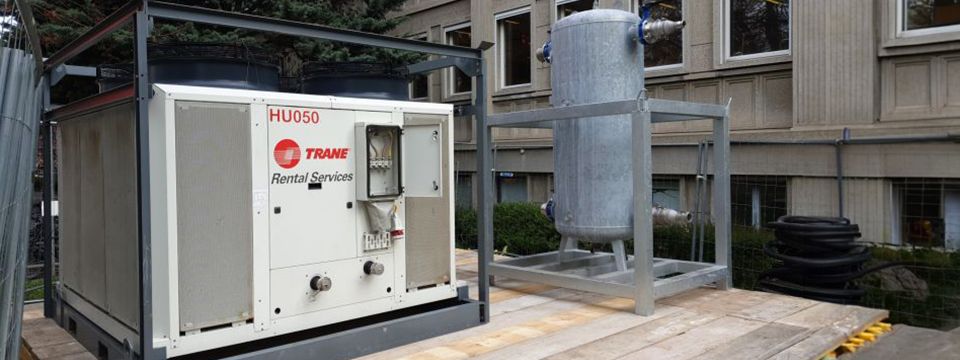 Aluguer Trane resolve emergência de controlo de temperatura num laboratório de ciências universitário