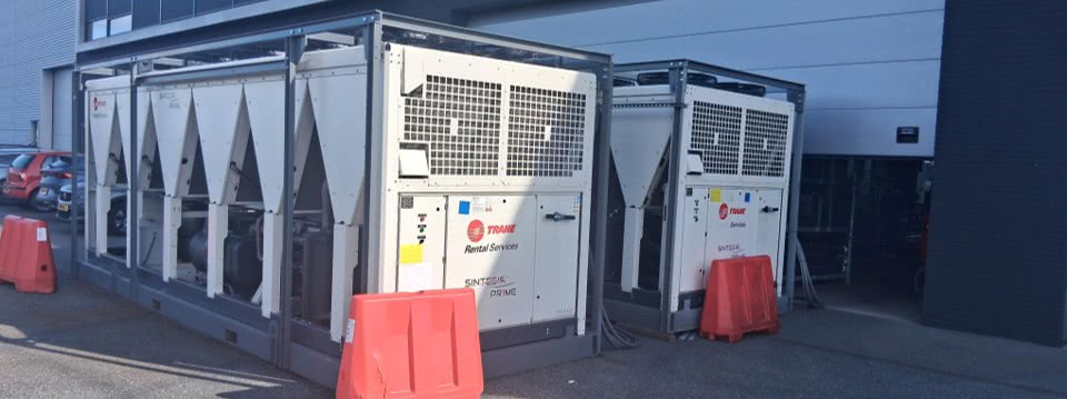 Chillers From Trane Rental Get Dairy Production Back Up and Running Fast