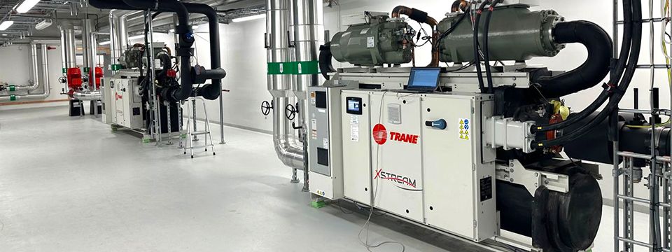 Trane'in son teknoloji ısı pompası çözümü İsveç'te kentsel gelişimi destekliyor