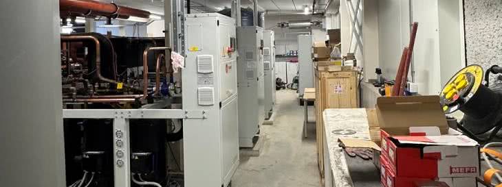 Seven Trane heat pumps for 660 apartments and over 20 commercial spaces in Amsterdam